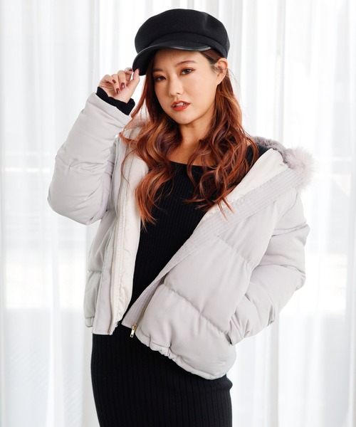 LIPSERVICE（リップサービス）の「パイピングキャスケット（キャスケット・レディース・ブラック/ブラウン・FREE）」の4枚目の写真