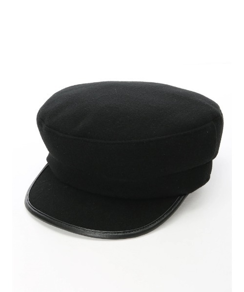 LIPSERVICE（リップサービス）の「パイピングキャスケット（キャスケット・レディース・ブラック/ブラウン・FREE）」の5枚目の写真