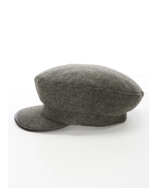 LIPSERVICE（リップサービス）の「パイピングキャスケット（キャスケット・レディース・ブラック/ブラウン・FREE）」の7枚目の写真