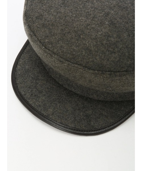 LIPSERVICE（リップサービス）の「パイピングキャスケット（キャスケット・レディース・ブラック/ブラウン・FREE）」の9枚目の写真