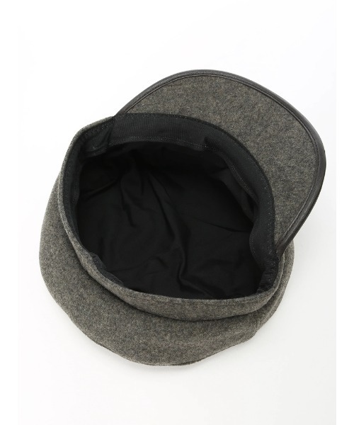 LIPSERVICE（リップサービス）の「パイピングキャスケット（キャスケット・レディース・ブラック/ブラウン・FREE）」の10枚目の写真