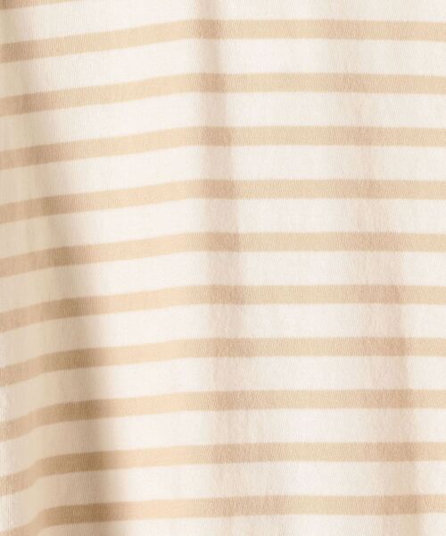 SHIPS Days(シップスデイズ)の「SHIPS Days:ボーダーロングスリーブTee(Tシャツ/カットソー・レディース・ラベンダー/ネイビー/ベージュ・ONE SIZE)」の7枚目の写真