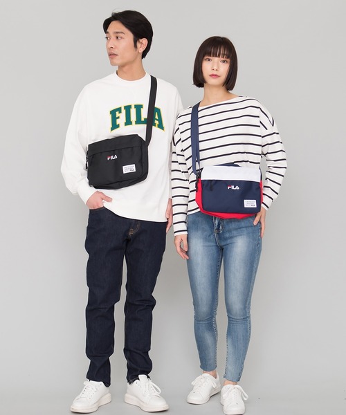 FILA/フィラ】ショルダーバッグ/フロント刺繍/ユニセックス