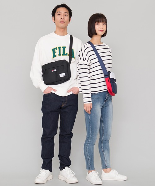 FILA/フィラ】ショルダーバッグ/フロント刺繍/ユニセックス