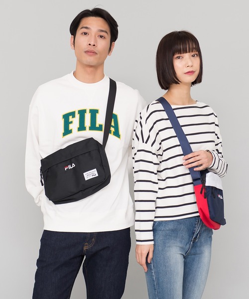 FILA/フィラ】ショルダーバッグ/フロント刺繍/ユニセックス