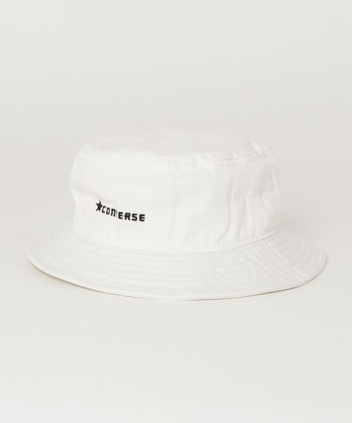 CONVERSE（コンバース）の「CONVERSE/コンバース　キッズ　ツイルバケットハット（ハット・キッズ・ホワイト/ブラック/ベージュ・FREE）」の12枚目の写真