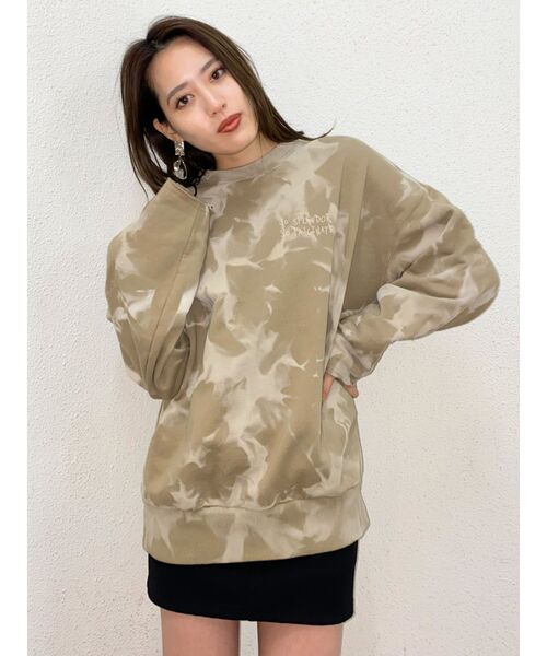 EMODA（エモダ）の「リブハイウエストWボタンスカート（スカート・レディース・ブラック/ベージュ/ミント・SMALL/MEDIUM）」の6枚目の写真