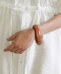 2021 SS ウェーブデザインウッドバングル