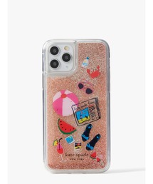 希少美品　ケイトスペード iphone11 グリッターケース ケイトスペード キラキラグリッター携帯ケースiPhone11pro対応