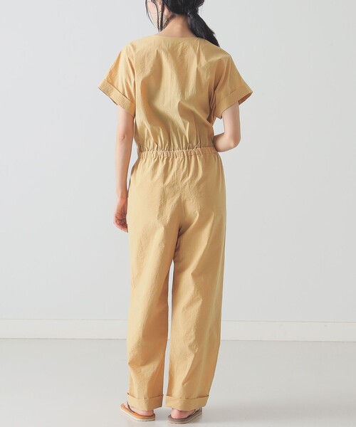 BEAMS LIGHTS（ビームスライツ）の「BEAMS LIGHTS / Vネック ドロスト コンビネゾン（つなぎ/オールインワン・レディース・ブラック/ピンク/イエロー系その他5・ONE SIZE/36/38）」の17枚目の写真