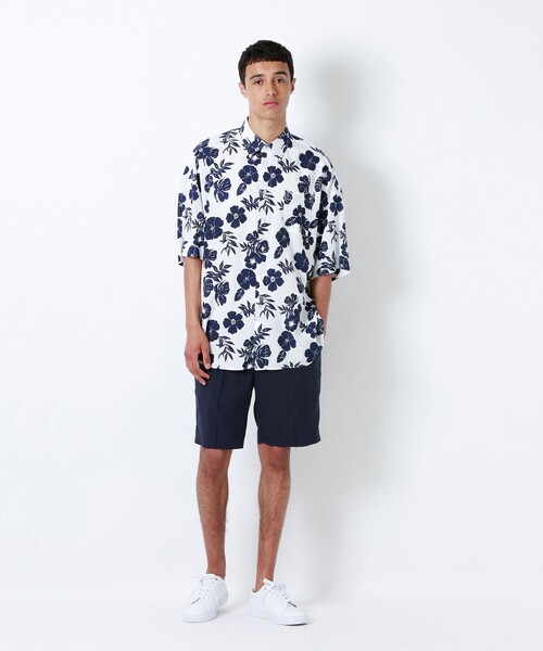 LOVELESS（ラブレス）の「サマーフラワー ハーフスリーブシャツ（シャツ/ブラウス・メンズ・オフホワイト・L/M/S）」の6枚目の写真