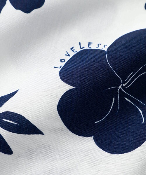 LOVELESS（ラブレス）の「サマーフラワー ハーフスリーブシャツ（シャツ/ブラウス・メンズ・オフホワイト・L/M/S）」の9枚目の写真