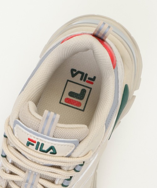 FILA(フィラ)の「FILA イントレーションライト(スニーカー・レディース・イエロー/レッド/ライトグレー・23cm/24.0cm)」の12枚目の写真