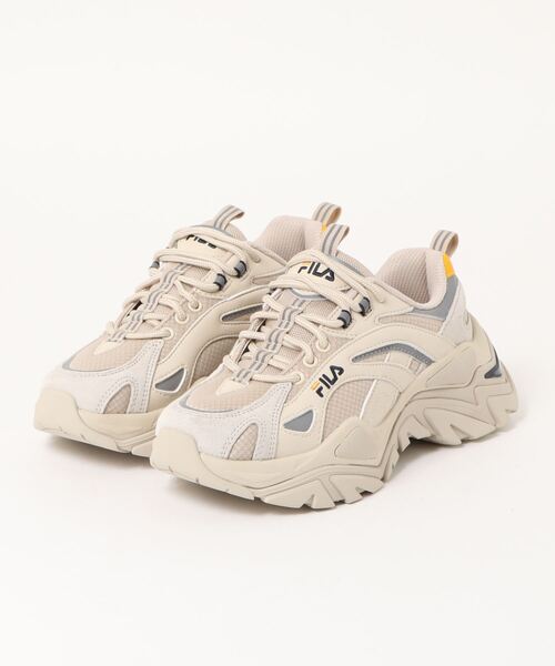 FILA(フィラ)の「FILA イントレーションライト(スニーカー・レディース・イエロー/レッド/ライトグレー・23cm/24.0cm)」の19枚目の写真