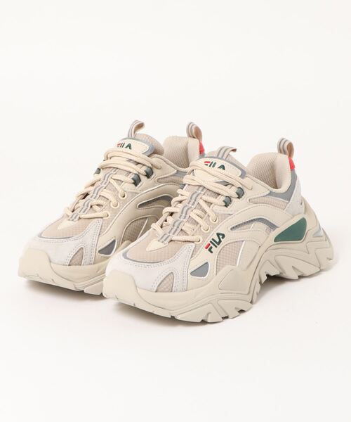 FILA(フィラ)の「FILA イントレーションライト(スニーカー・レディース・イエロー/レッド/ライトグレー・23cm/24.0cm)」の20枚目の写真