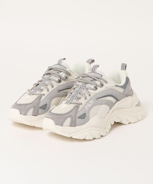 FILA(フィラ)の「FILA イントレーションライト(スニーカー・レディース・イエロー/レッド/ライトグレー・23cm/24.0cm)」の18枚目の写真