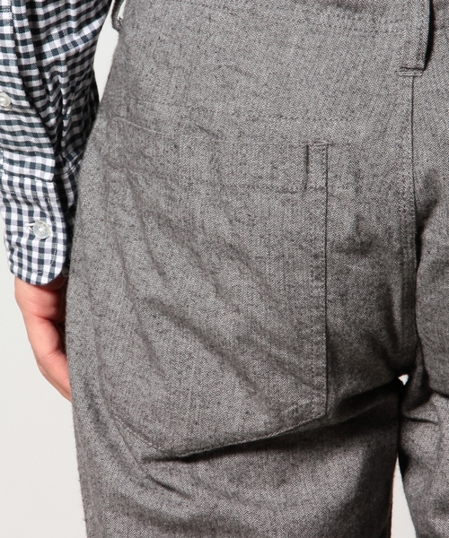 coen（コーエン）の「【MBC】ヘリンボーン起毛イージーアンクルパンツ(ユニセックス)（その他パンツ・メンズ・ネイビー/ダークグレー・X-LARGE/MEDIUM/SMALL/LARGE/X-SMALL）」の11枚目の写真