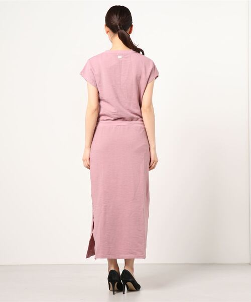 BILLABONG（ビラボン）の「BILLABONG レディース 【A DAYDREAM AWAY】 ONE PIECE DRESS ワンピース【2021年春夏モデル】/ビラボンジャガードロングワンピ（ワンピース・レディース・ブラック/アイボリー/ライラック・MEDIUM/LARGE）」の5枚目の写真