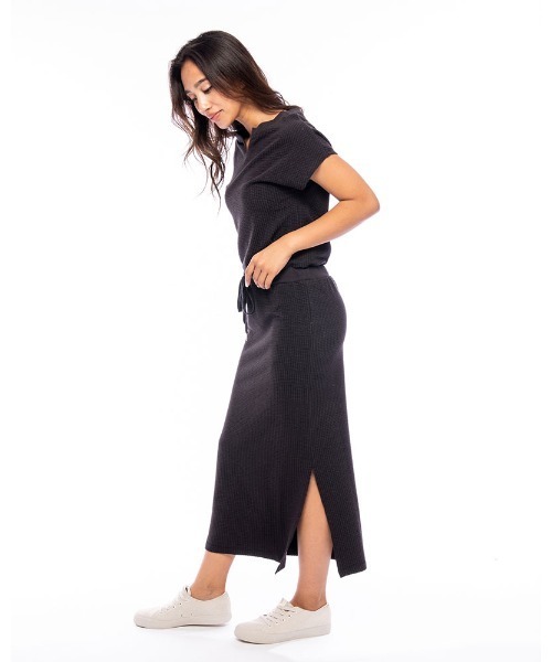 BILLABONG（ビラボン）の「BILLABONG レディース 【A DAYDREAM AWAY】 ONE PIECE DRESS ワンピース【2021年春夏モデル】/ビラボンジャガードロングワンピ（ワンピース・レディース・ブラック/アイボリー/ライラック・MEDIUM/LARGE）」の10枚目の写真