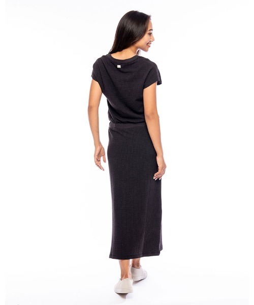 BILLABONG（ビラボン）の「BILLABONG レディース 【A DAYDREAM AWAY】 ONE PIECE DRESS ワンピース【2021年春夏モデル】/ビラボンジャガードロングワンピ（ワンピース・レディース・ブラック/アイボリー/ライラック・MEDIUM/LARGE）」の11枚目の写真