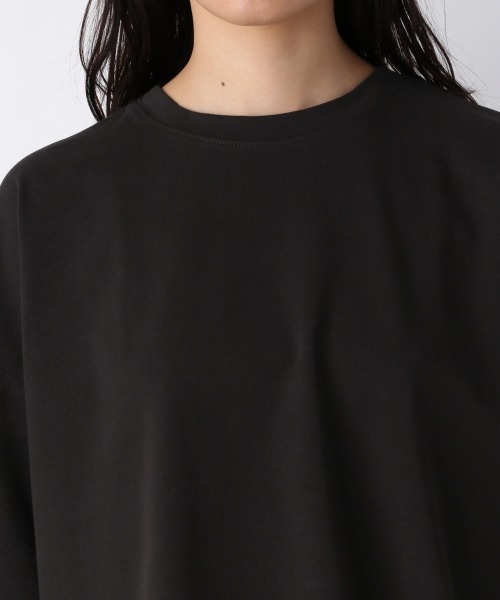 JEANASIS（ジーナシス）の「リサイクルコットンボックスショートTEE/949747（Tシャツ/カットソー・レディース・ホワイト/ピンク/ブラック・FREE）」の15枚目の写真