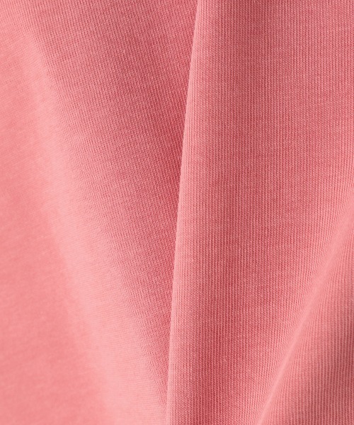 JEANASIS（ジーナシス）の「リサイクルコットンボックスショートTEE/949747（Tシャツ/カットソー・レディース・ホワイト/ピンク/ブラック・FREE）」の7枚目の写真