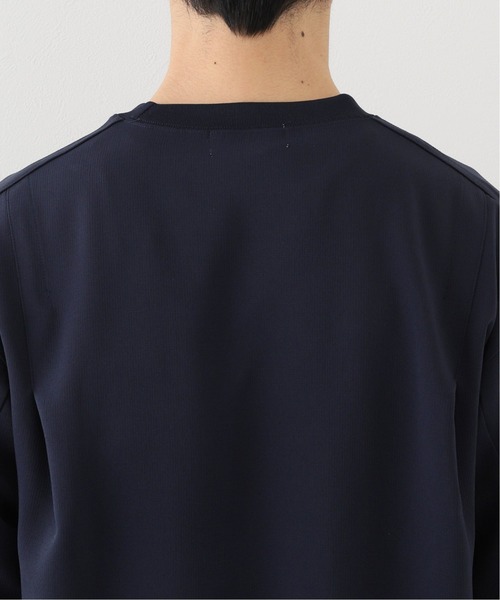 417 EDIFICE（フォーワンセブンエディフィス）の「フクレ ダブルクロス クルーネック（Tシャツ/カットソー・メンズ・ブラック/ベージュ/ネイビー・SMALL/MEDIUM/LARGE/X-LARGE）」の12枚目の写真