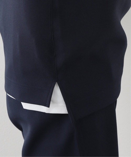 417 EDIFICE（フォーワンセブンエディフィス）の「フクレ ダブルクロス クルーネック（Tシャツ/カットソー・メンズ・ブラック/ベージュ/ネイビー・SMALL/MEDIUM/LARGE/X-LARGE）」の15枚目の写真