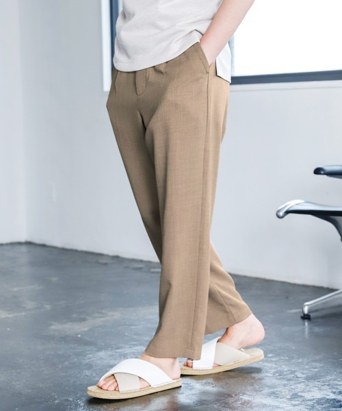 GLOBAL WORK（グローバルワーク）の「スズリラスラックス/930494（その他パンツ・メンズ・ベージュ/ネイビー/ダークブラウン/カーキ/チャコールグレー・SMALL/MEDIUM/LARGE）」の2枚目の写真