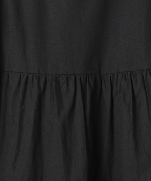 Me%（ミィパーセント）の「バックリボンティアードハンソデワンピース（ワンピース・レディース・ホワイト/ブラック/サックスブルー・FREE）」の21枚目の写真