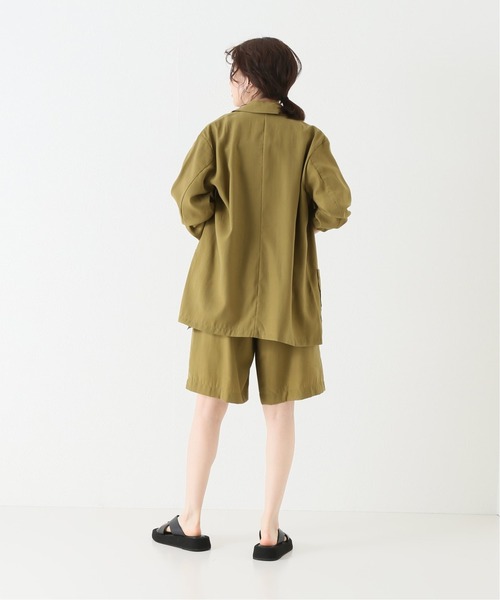 JOINT WORKS（ジョイントワークス）の「J-シングルオーバーサイズテーラードジャケット（テーラードジャケット・レディース・ベージュ/カーキ・FREE）」の5枚目の写真