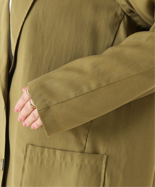 JOINT WORKS（ジョイントワークス）の「J-シングルオーバーサイズテーラードジャケット（テーラードジャケット・レディース・ベージュ/カーキ・FREE）」の12枚目の写真