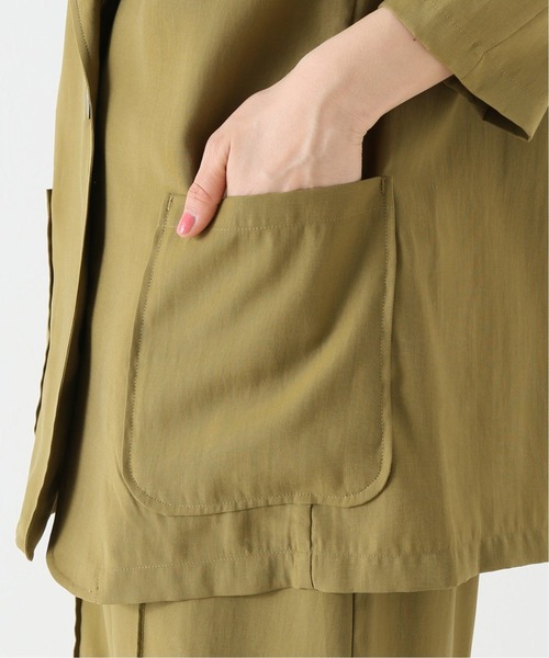 JOINT WORKS（ジョイントワークス）の「J-シングルオーバーサイズテーラードジャケット（テーラードジャケット・レディース・ベージュ/カーキ・FREE）」の13枚目の写真