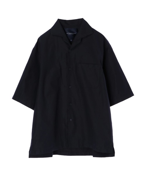 CRAFT STANDARD BOUTIQUE（クラフトスタンダードブティック）の「オーバーサイズシャツ　＊（シャツ/ブラウス・メンズ・ネイビー/ブラウン・LL/M/L）」の2枚目の写真