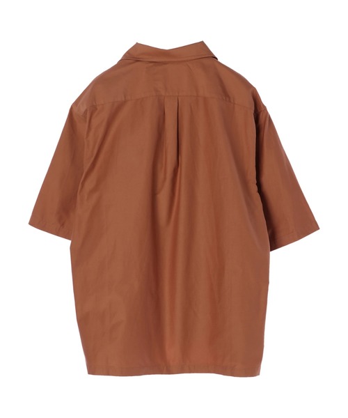 CRAFT STANDARD BOUTIQUE（クラフトスタンダードブティック）の「オーバーサイズシャツ　＊（シャツ/ブラウス・メンズ・ネイビー/ブラウン・LL/M/L）」の3枚目の写真