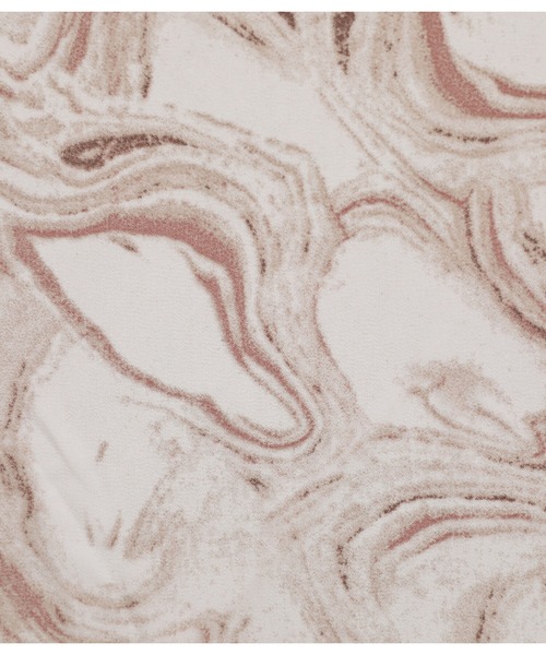 osharewalker（オシャレウォーカー）の「【廃盤】『シアーマーブルプリントシャツ』（シャツ/ブラウス・レディース・ベージュ/ピンク・FREE）」の6枚目の写真