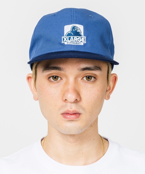 XLARGE（エクストララージ）の「2TONE OG CAP（キャップ・メンズ・ブラック/オフホワイト/ブルー・ONE SIZE）」の10枚目の写真