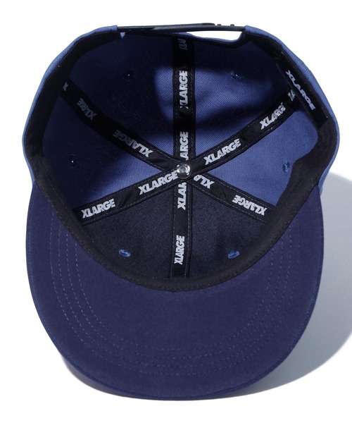 XLARGE（エクストララージ）の「2TONE OG CAP（キャップ・メンズ・ブラック/オフホワイト/ブルー・ONE SIZE）」の14枚目の写真