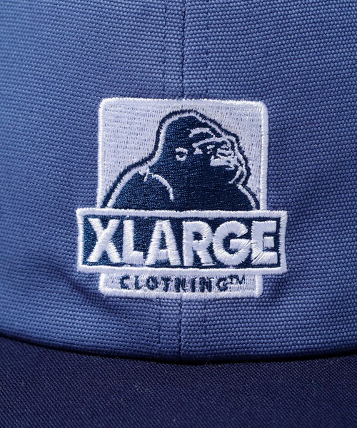 XLARGE（エクストララージ）の「2TONE OG CAP（キャップ・メンズ・ブラック/オフホワイト/ブルー・ONE SIZE）」の9枚目の写真