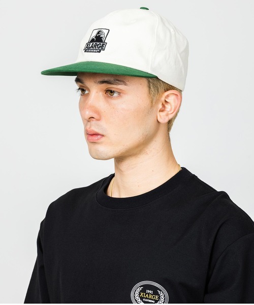 XLARGE（エクストララージ）の「2TONE OG CAP（キャップ・メンズ・ブラック/オフホワイト/ブルー・ONE SIZE）」の13枚目の写真
