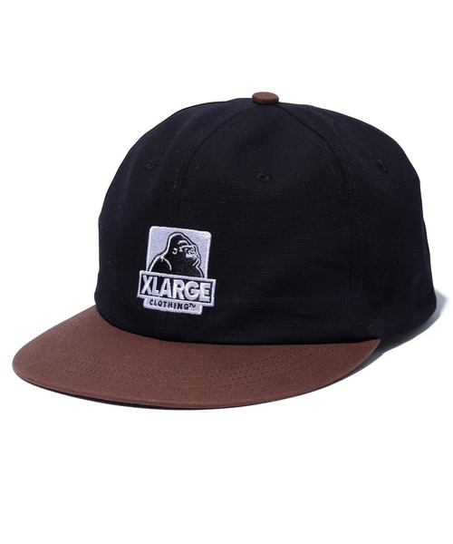 XLARGE（エクストララージ）の「2TONE OG CAP（キャップ・メンズ・ブラック/オフホワイト/ブルー・ONE SIZE）」の5枚目の写真