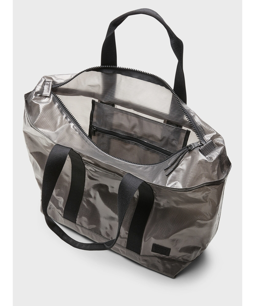 Banana Republic（バナナリパブリック）の「ラミネートメッシュ ラージ トートバッグ（トートバッグ・メンズ・グレー・ONE SIZE）」の3枚目の写真
