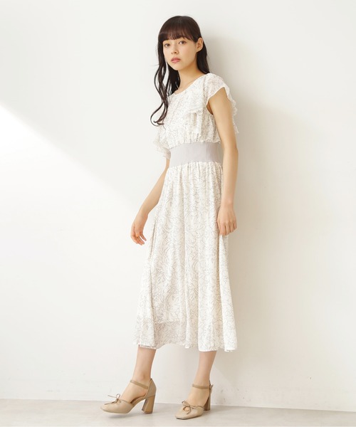 JILL by JILL STUART（ジルバイジルスチュアート）の「◇フラワーマーブルワンピース（ワンピース・レディース・ブラック/ホワイト/ピンク・FREE）」の14枚目の写真