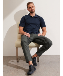 Banana Republic（バナナリパブリック）の「ボクシー ミックスメディアポロシャツ（ポロシャツ・メンズ）」