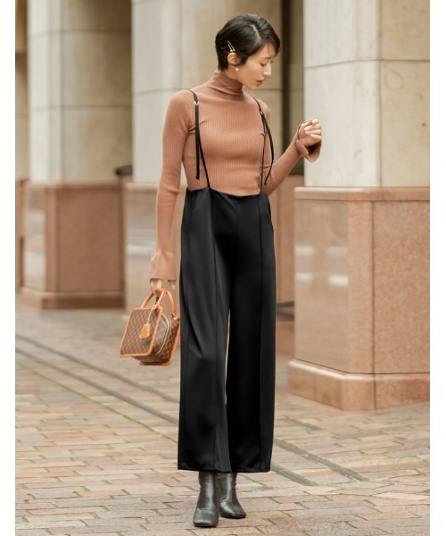 Re:EDIT（リエディ）の「2WAYモノグラムスクエアハンドバッグ（ショルダーバッグ・レディース・ブラック/ベージュ/キャメル/ブラウン・FREE）」の18枚目の写真