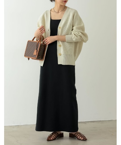 Re:EDIT（リエディ）の「2WAYモノグラムスクエアハンドバッグ（ショルダーバッグ・レディース・ブラック/ベージュ/キャメル/ブラウン・FREE）」の21枚目の写真