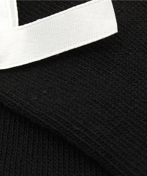 WEGO（ウィゴー）の「WEGO/リボンソックス（ソックス/靴下・レディース・ブラック/ホワイト・FREE）」の5枚目の写真