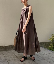 CAPRICIEUX LE'MAGE | テントラインバックリボンワンピース(ワンピース)