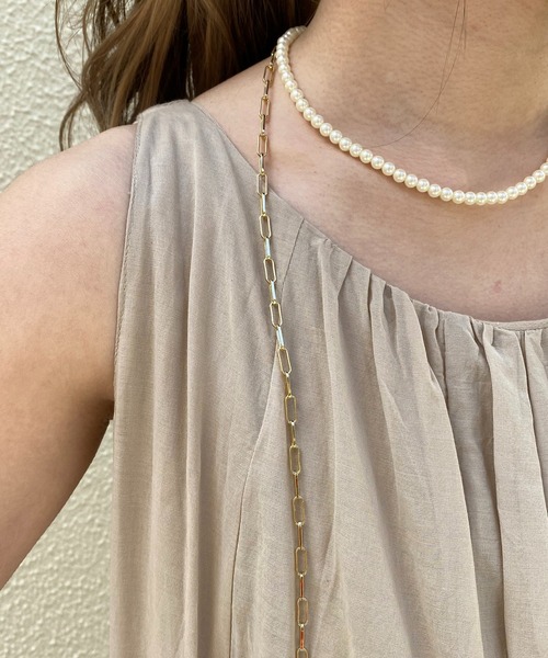 CAPRICIEUX LE'MAGE（カプリシューレマージュ）の「テントラインバックリボンワンピース（ワンピース・レディース・チャコールグレー/ベージュ/ピンク・FREE）」の9枚目の写真