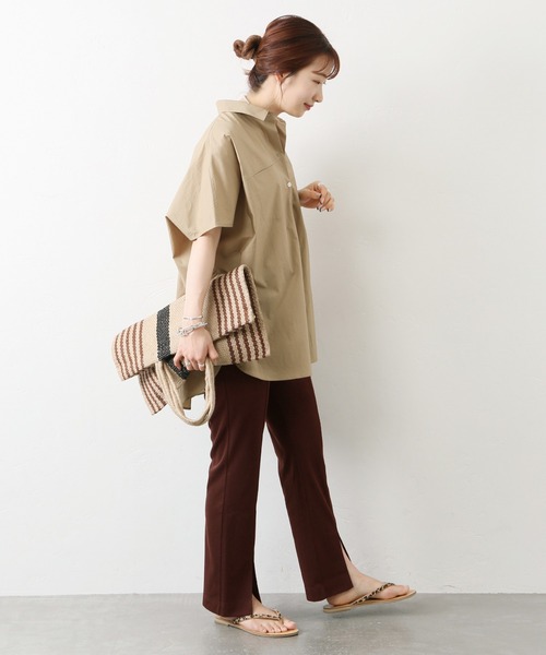 JOURNAL STANDARD（ジャーナルスタンダード）の「ナローテレコパンツ◆（その他パンツ・レディース・ブラック/ブラウン/カーキ・38/36）」の11枚目の写真